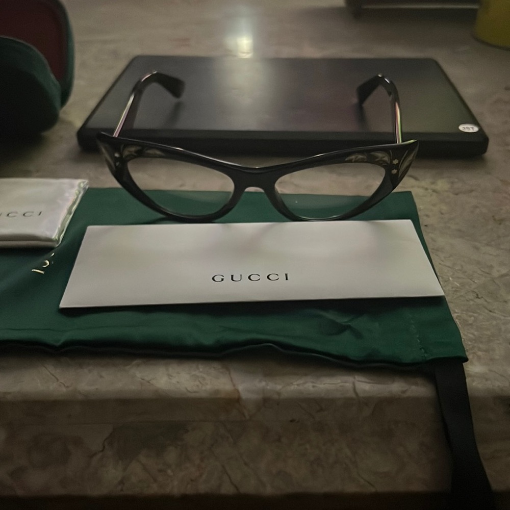 GUCCI 50mm Cat Eye Optical Sunglasses